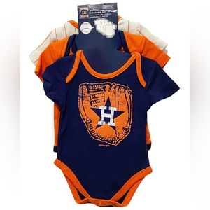 Houston Astros Newborn Onesies